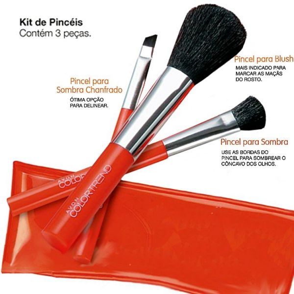 KIT de pinceis  Color trend